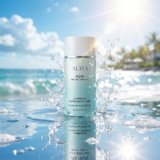 Aura Fluid Luminous Sunscreen SPF 50+