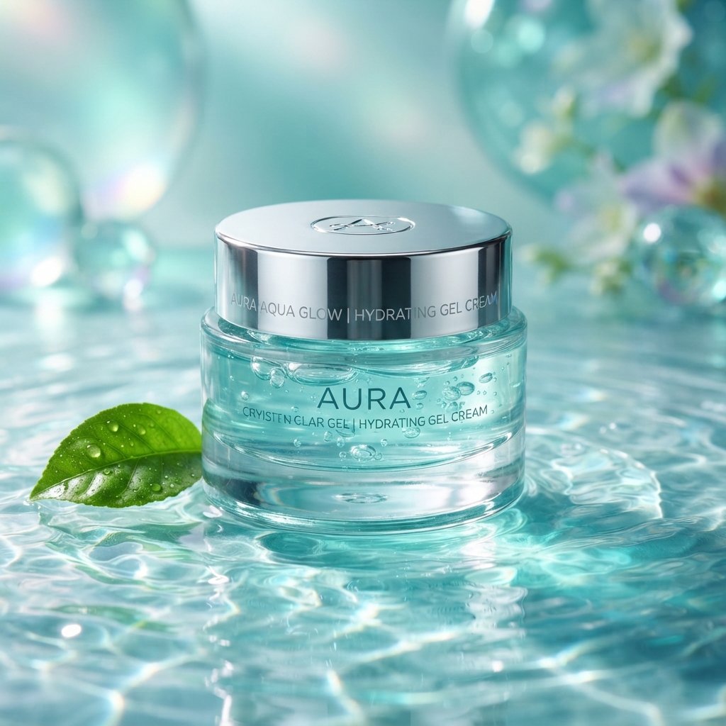 Gel cream jar Gel cream jar